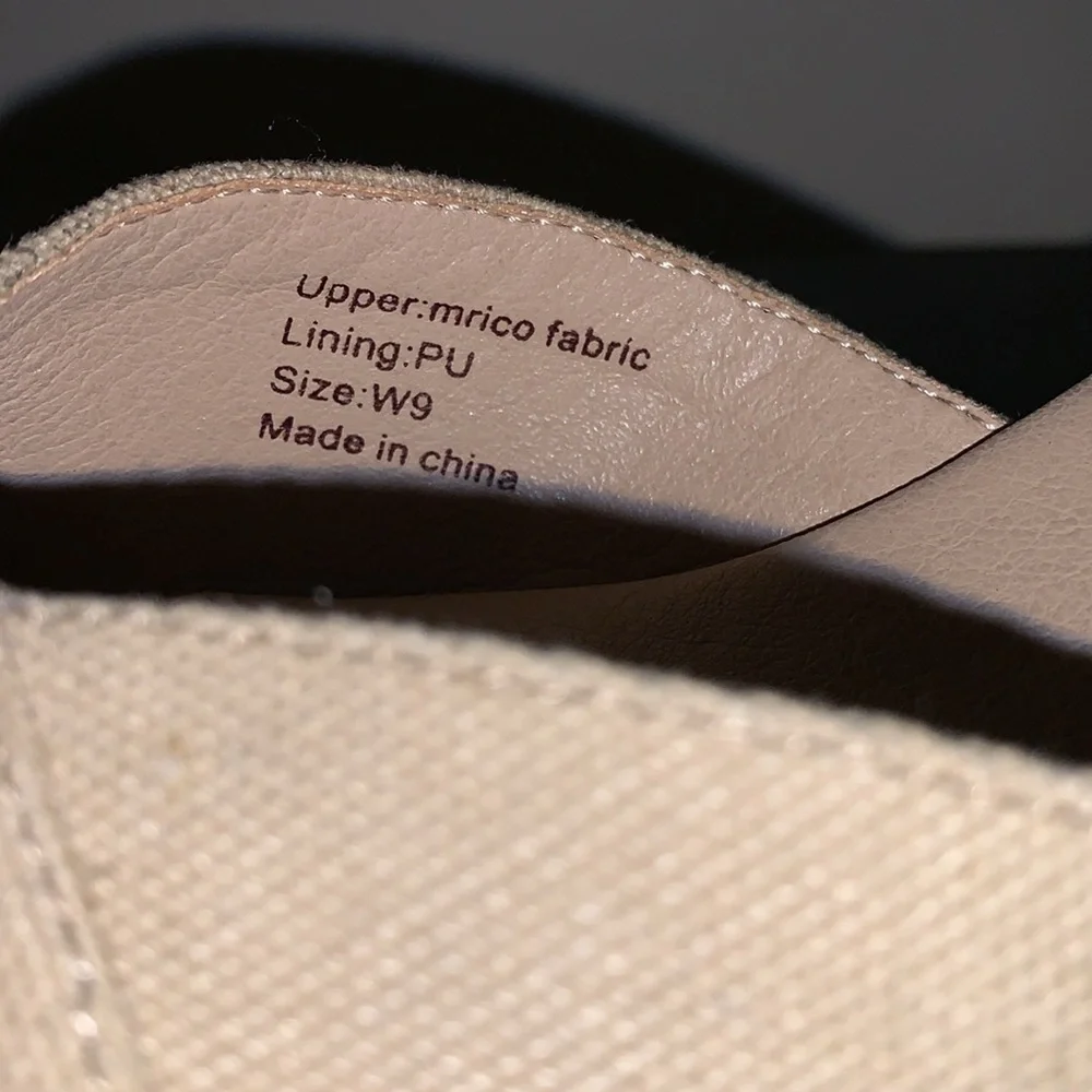 New England Patriots Wedge Sandals.‎  Size 9.  NWOT